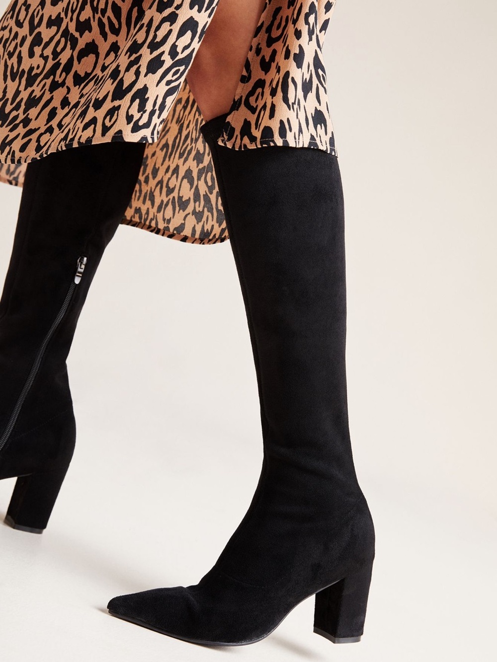 Anthropologie Silent D Komass Knee High Boots- Wide Calf